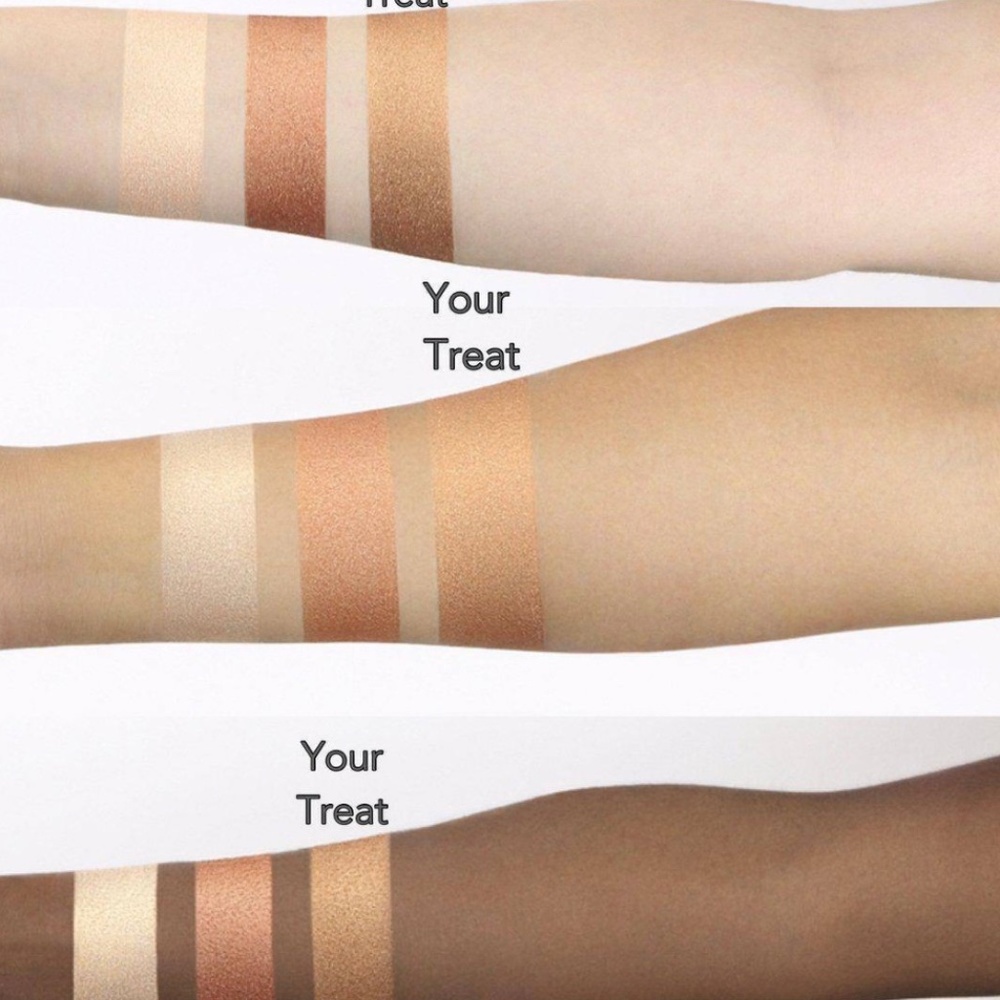 (3/30$) Colourec Raine Focal Point Glowlighter. Your Treat Pressed Highlighter